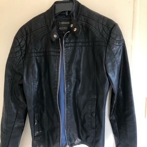 Forever 21 men’s faux leather jacket.